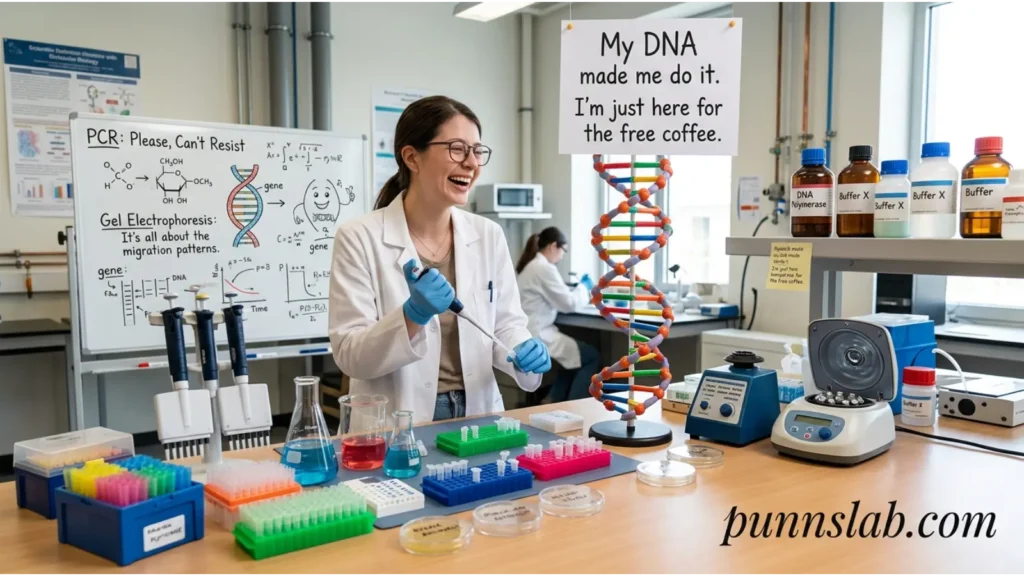 Lab Life DNA Humor