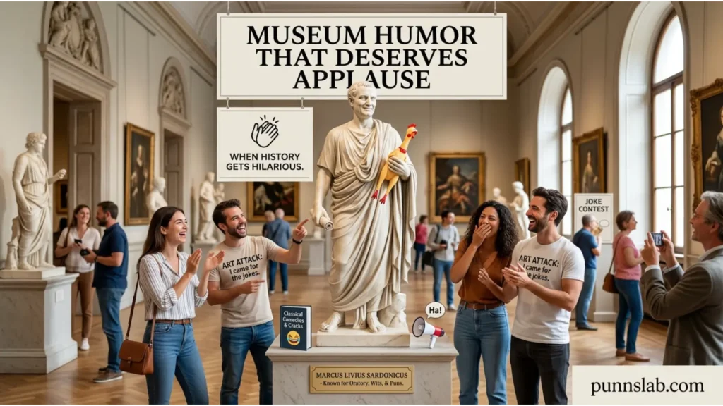 Museum Humor That Deserves Applause