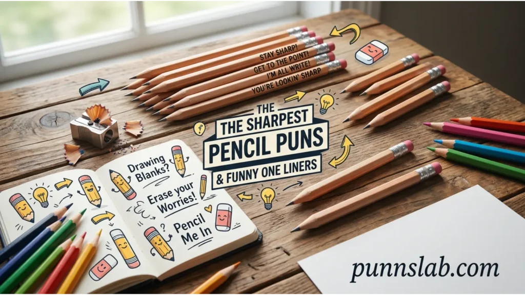 Short Pencil Puns 