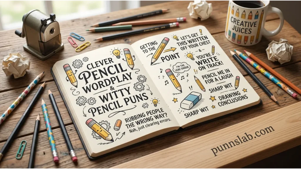 Clever Pencil Wordplay