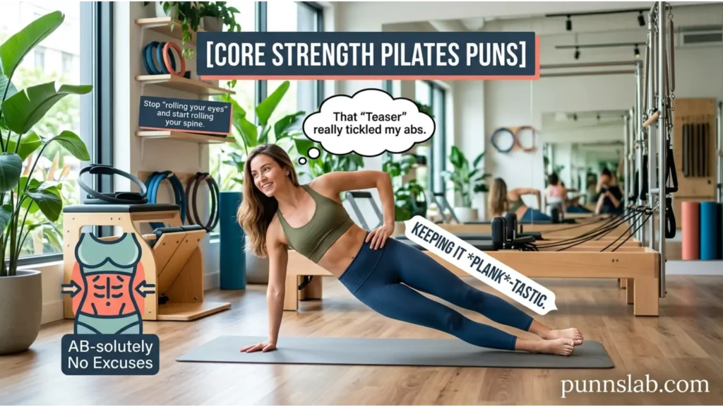 Core Strength Pilates Puns