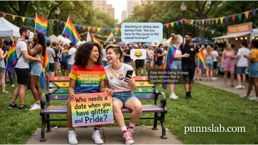 Pride month dating jokes