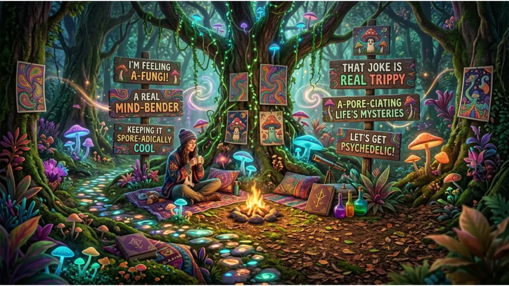 Psychedelic Puns Inspired By Trippy Humor