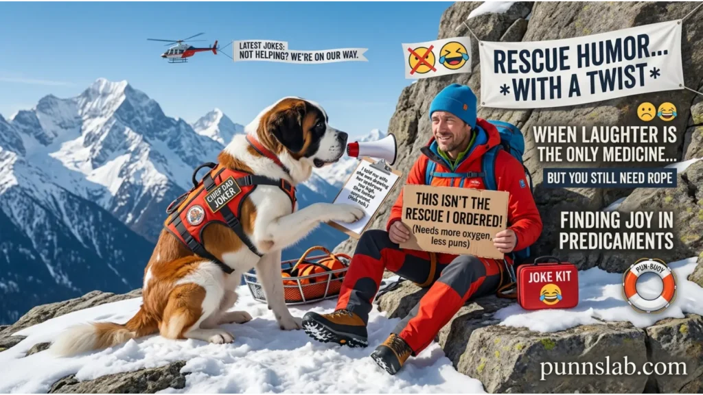 Rescue Humor With A Funny Twist