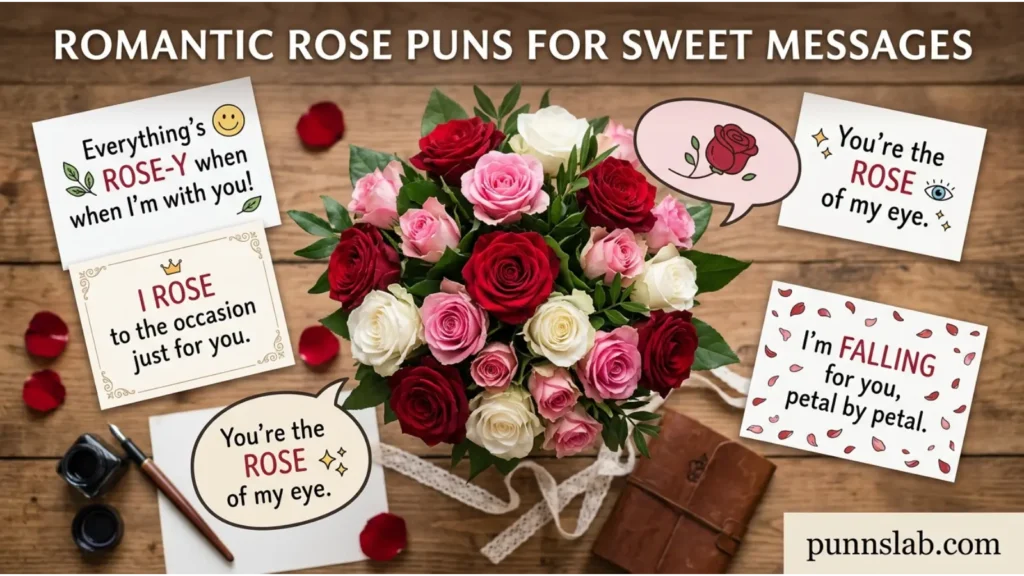 Romantic Rose Puns For Sweet Messages