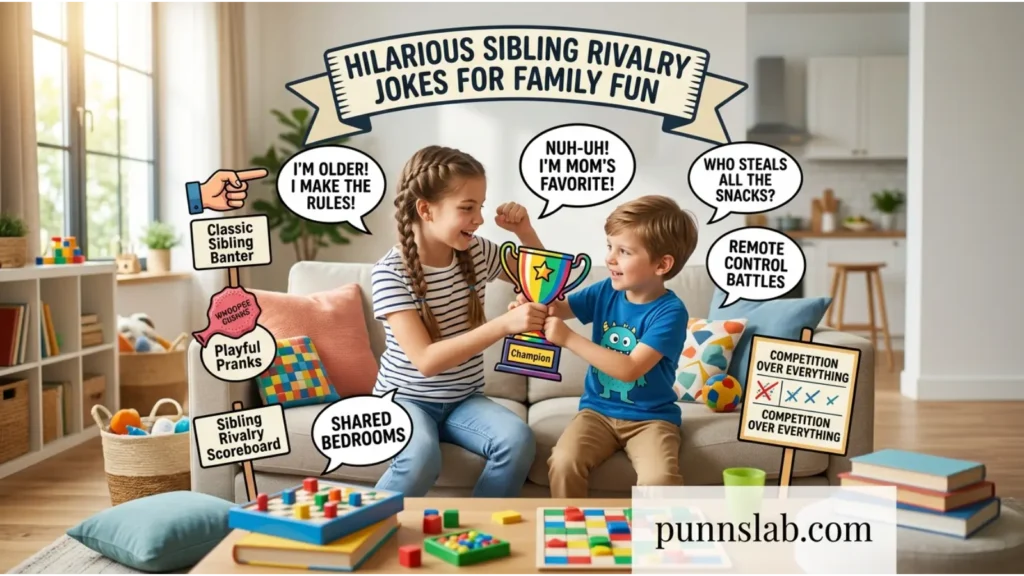 Hilarious Sibling Rivalry Jokes For Family Fun