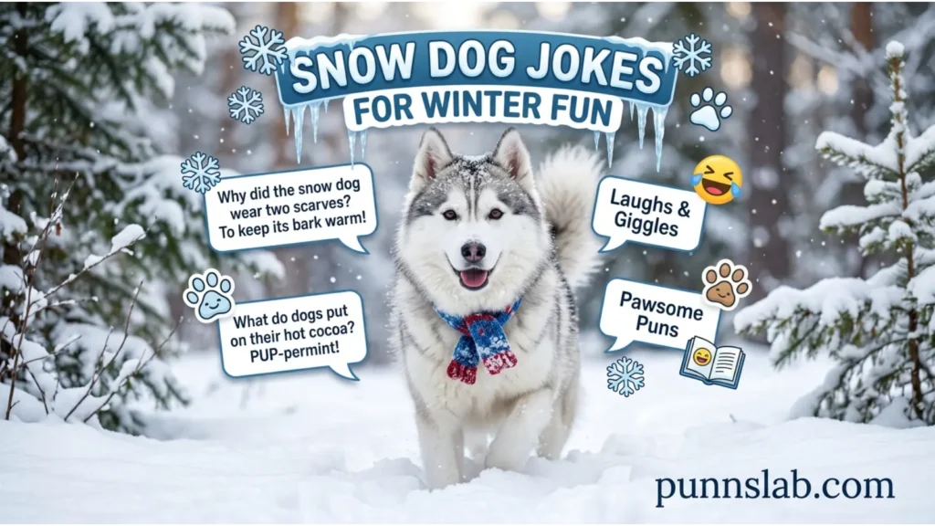 Snow Dog Jokes For Winter Fun