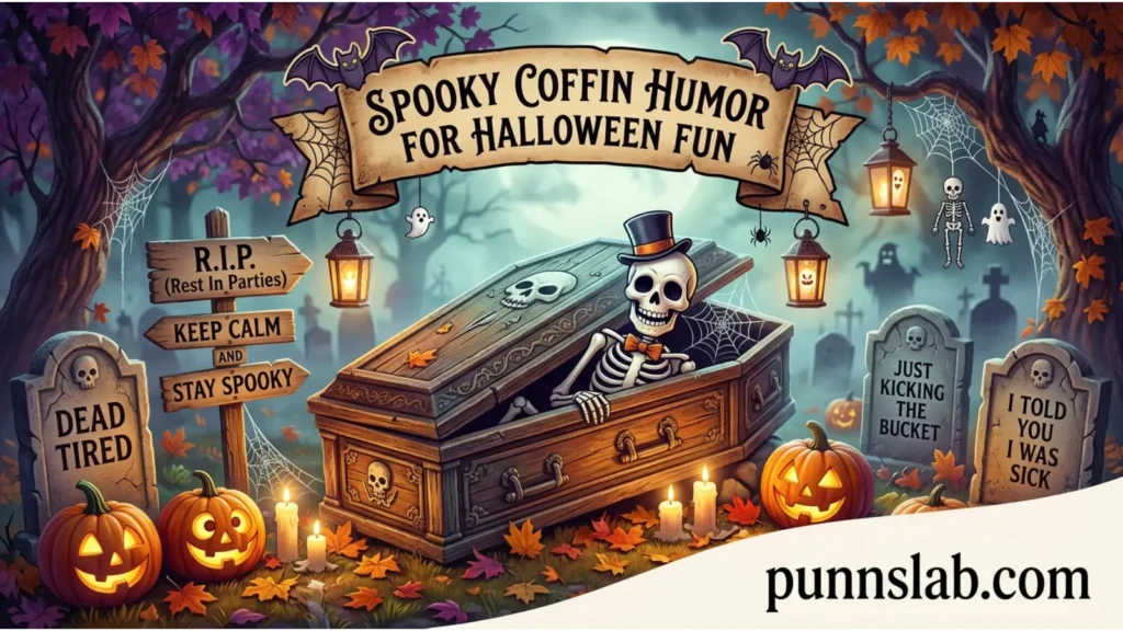Spooky Coffin Humor For Halloween Fun