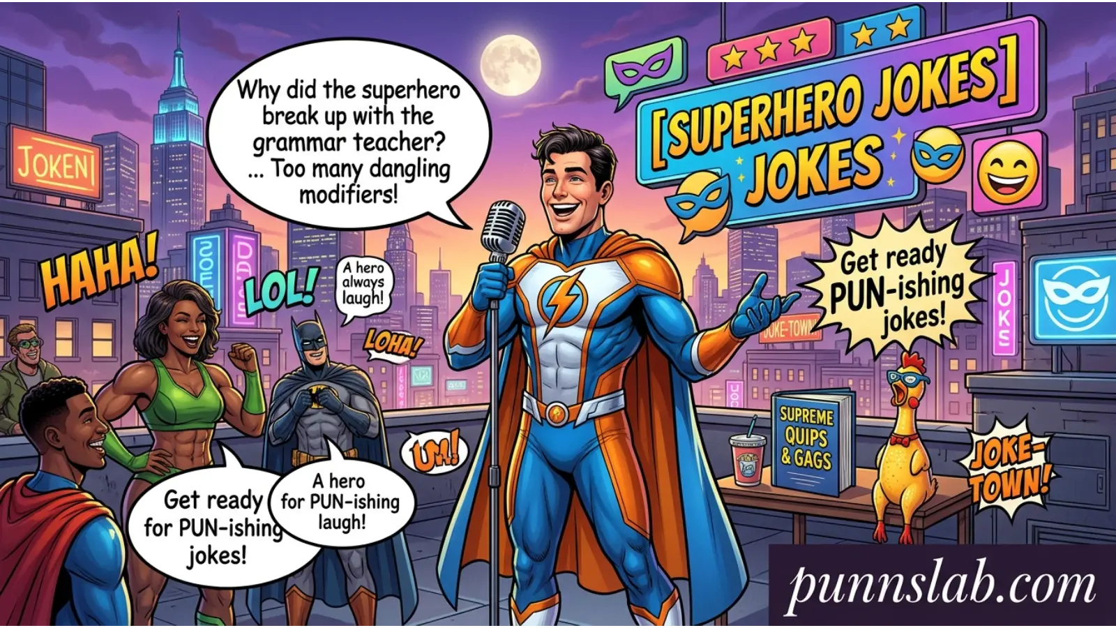 Superhero Jokes