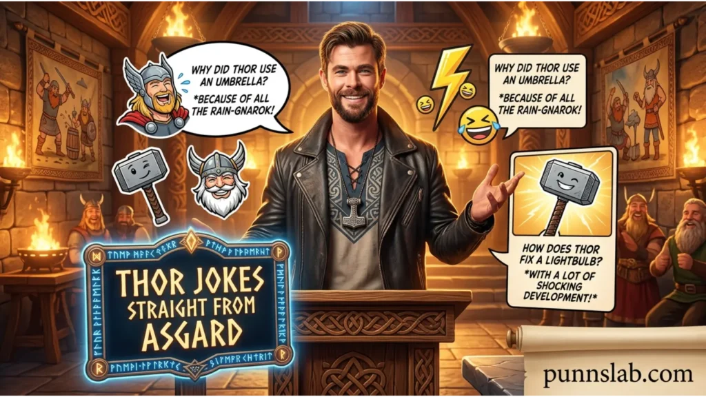 Thor Jokes Straight From Asgard