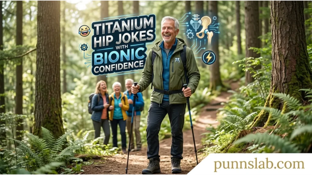 Titanium Hip Jokes With Bionic Confidence