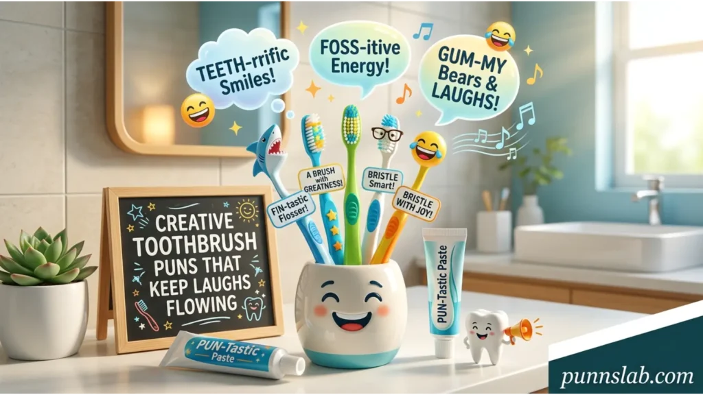 Creative Toothbrush Puns