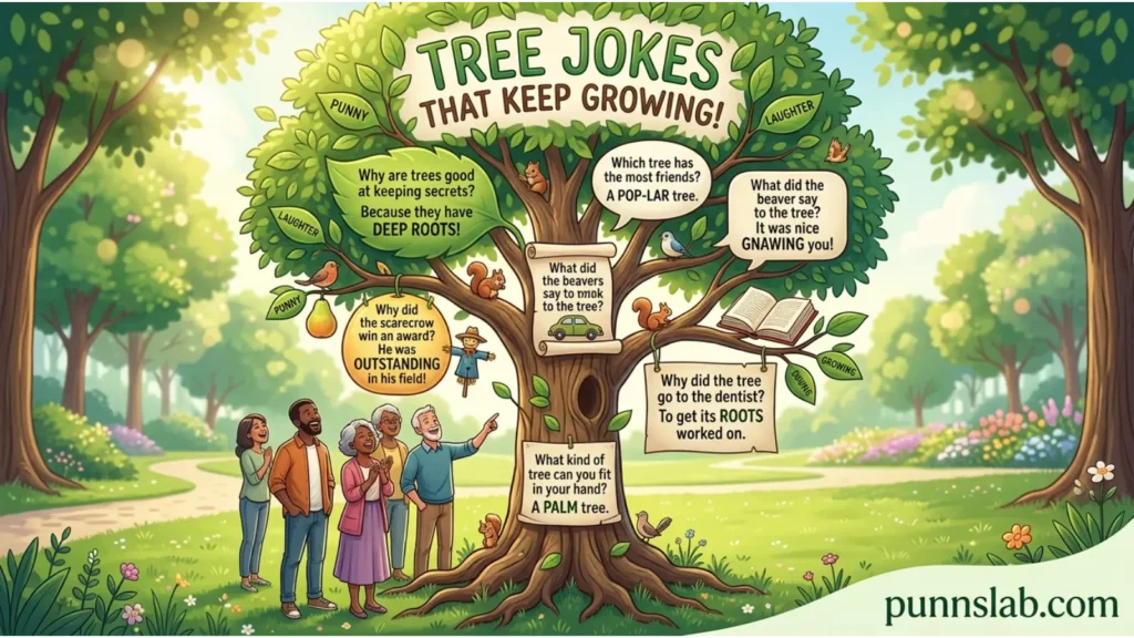 Tree Jokes That Keep Growing