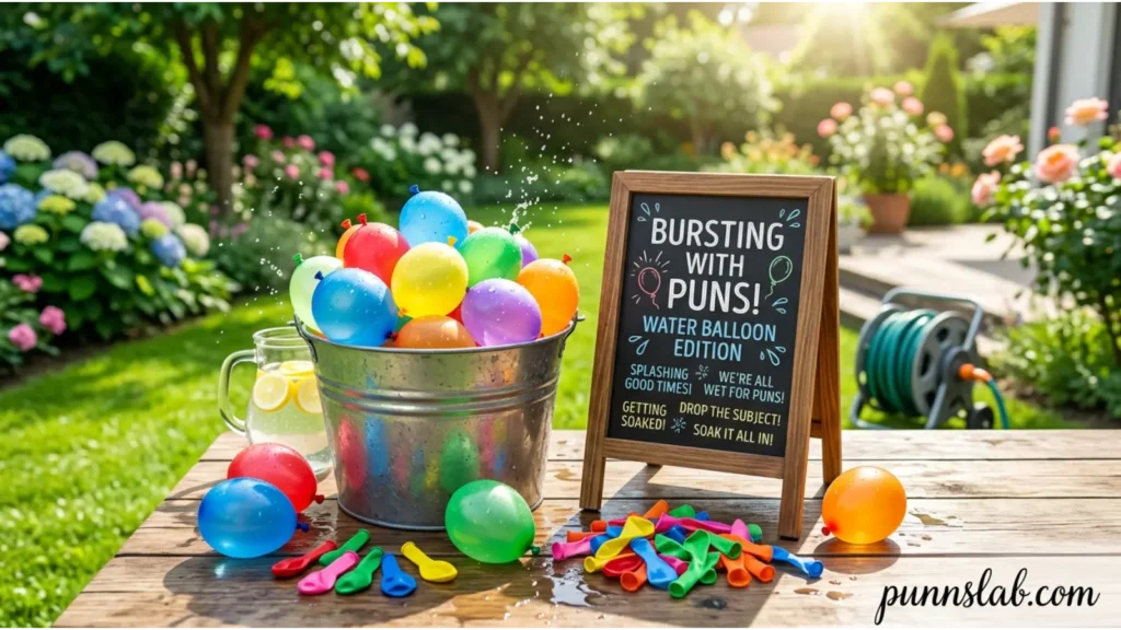 Water Balloon Puns
