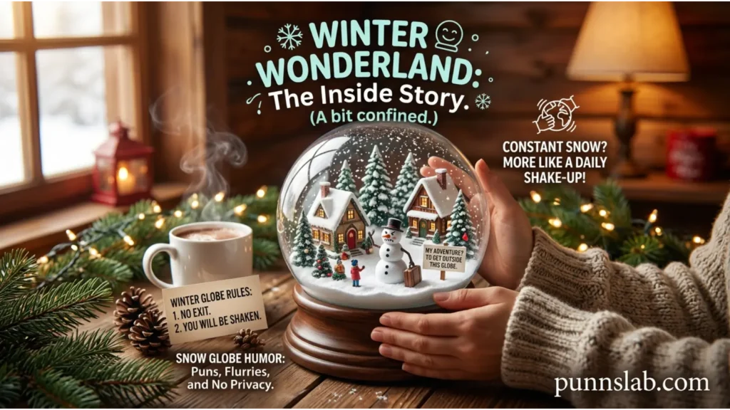 Winter Wonderland Snow Globe 